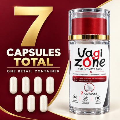The Sweet Zone VaGiZone Intimate Care Capsules | 7 Count