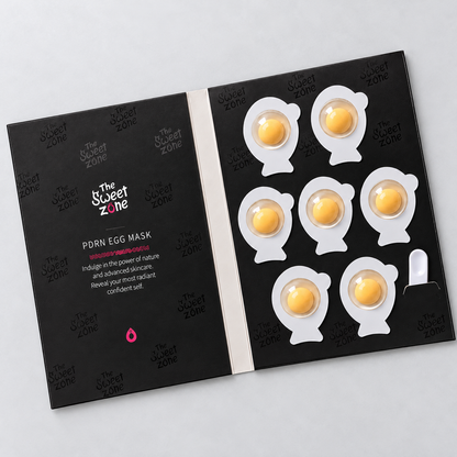 The Sweet Zone Glow Egg PDRN Skin Care Mask | 7 Capsules, 24.5 g