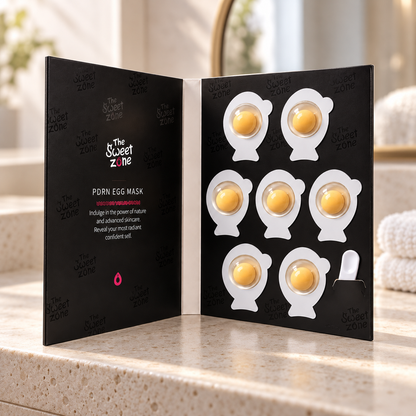The Sweet Zone Glow Egg PDRN Skin Care Mask | 7 Capsules, 24.5 g