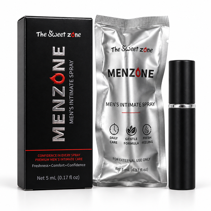 The Sweet Zone MenZone Men's Intimate Care Spray | 5 mL (0.17 fl oz)