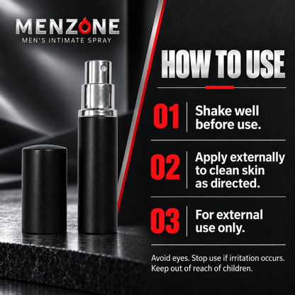 The Sweet Zone MenZone Men's Intimate Care Spray | 5 mL (0.17 fl oz)