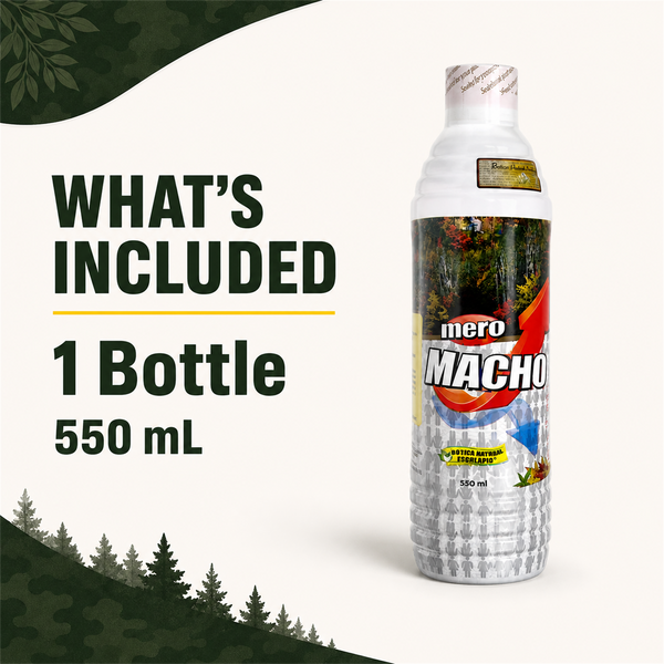 Mero Macho Herbal Liquid for Men, 550 mL