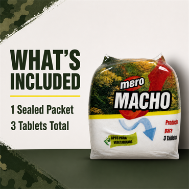 Mero Macho Herbal Supplement Tablets for Men, 3 Count
