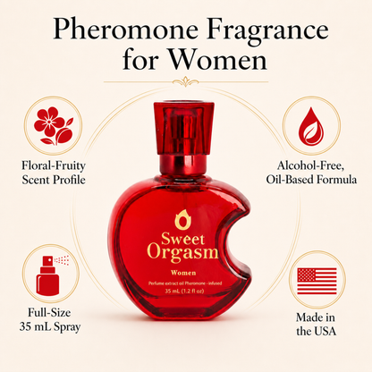 The Sweet Zone Pheromone Fragrance for Women | Full-Size Floral Fruity Scent | 1.2 fl oz (35 ml)