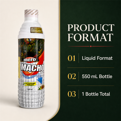 Mero Macho Herbal Liquid for Men, 550 mL