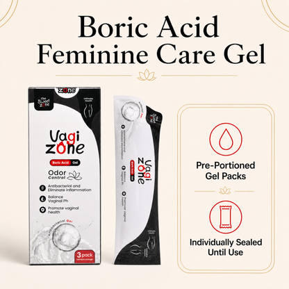 The Sweet Zone VaGiZone Feminine Care Gel | 3 Gel Packs + Applicator