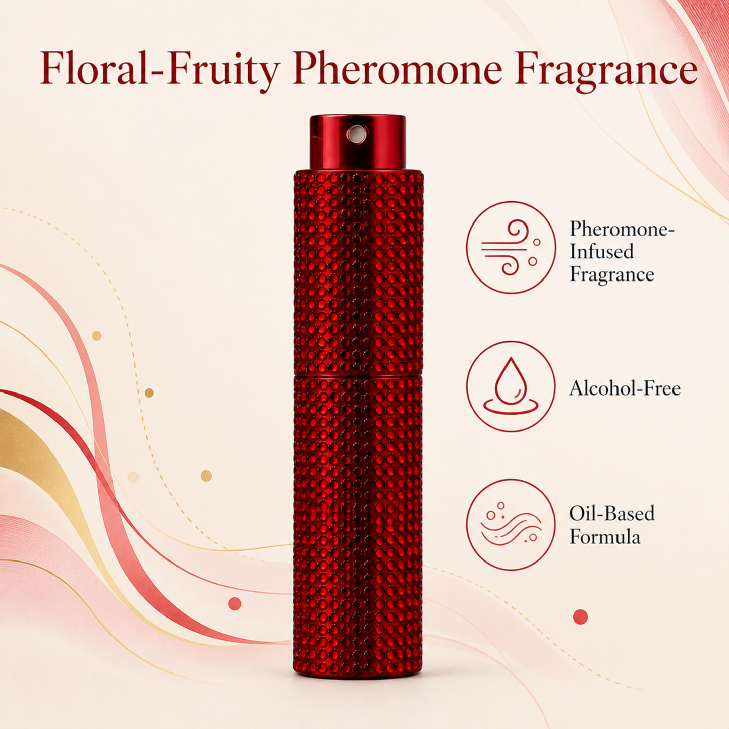 The Sweet Zone Pheromone Fragrance for Women | Travel-Size Floral Fruity Scent | 0.34 fl oz (10 ml)