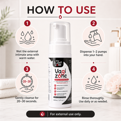 VaGiZone Gentle Feminine Wash, 150 mL