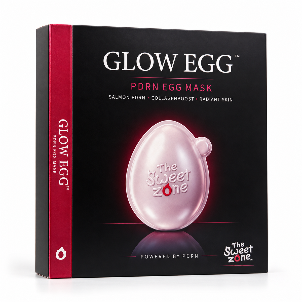 The Sweet Zone Glow Egg PDRN Skin Care Mask | 7 Capsules, 24.5 g