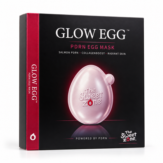 The Sweet Zone Glow Egg PDRN Skin Care Mask | 7 Capsules, 24.5 g