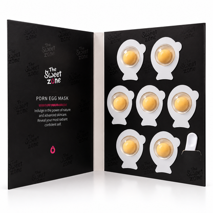 The Sweet Zone Glow Egg PDRN Skin Care Mask | 7 Capsules, 24.5 g