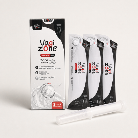 The Sweet Zone VaGiZone Feminine Care Gel | 3 Gel Packs + Applicator